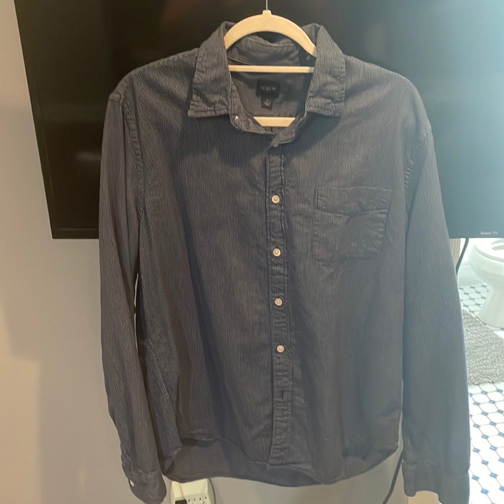 J. Crew Long sleeve button down.